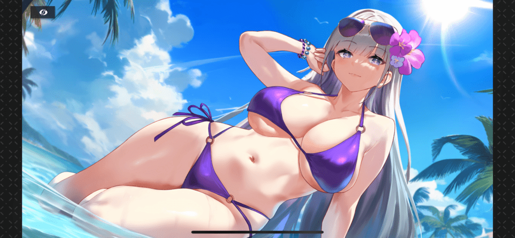 リリス・水着＿太陽きらめく永遠の夏　エロ画像　ハツリバ　乳首