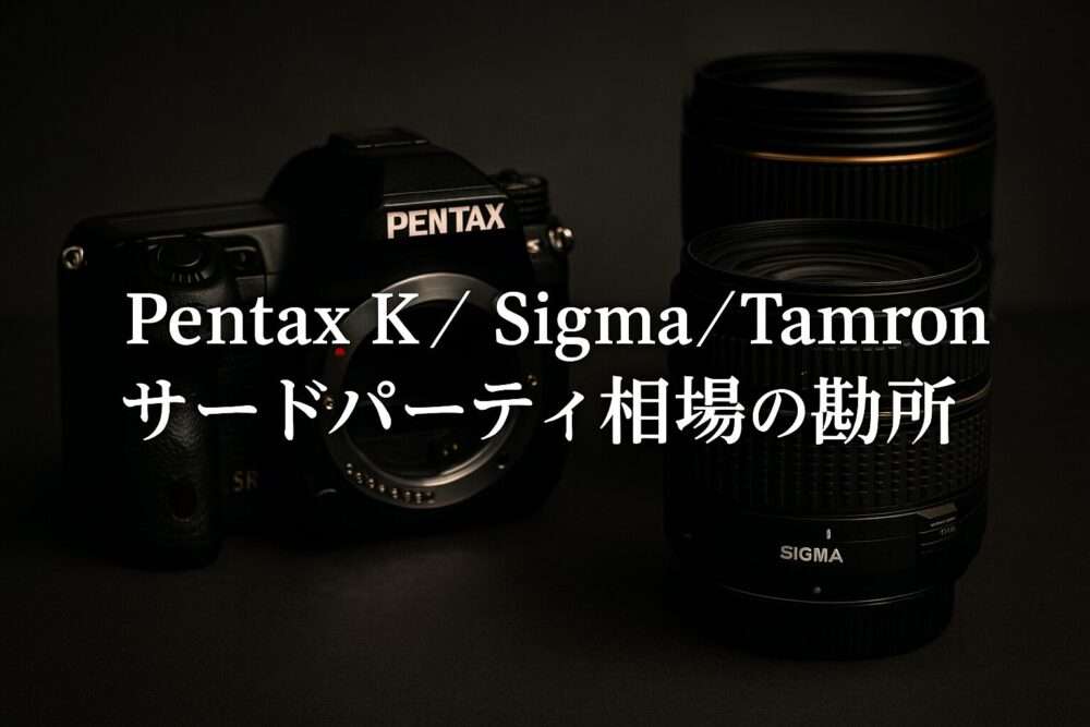 タムロン PENTAX TAMRON タムロン PENTAX ペンタックス レンズセット - メルカリ