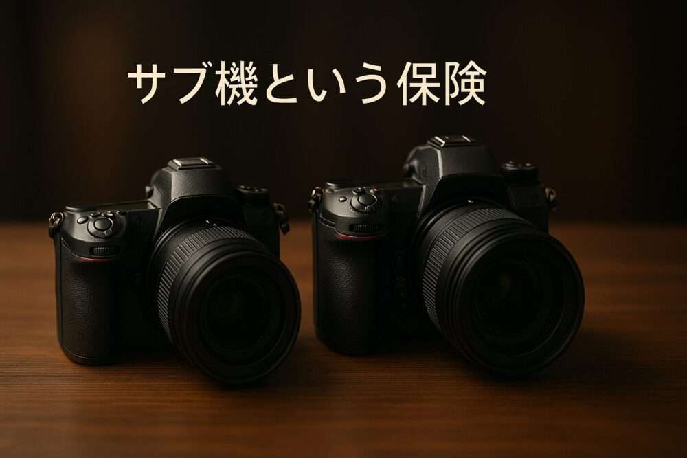 カメラの2台目は必要？サブ機を持つ理由と後悔しない選び方